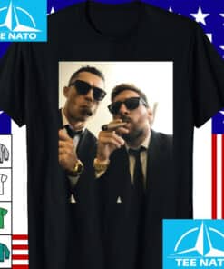 Lionel Messi and Friend Smoking Cigars Shirt