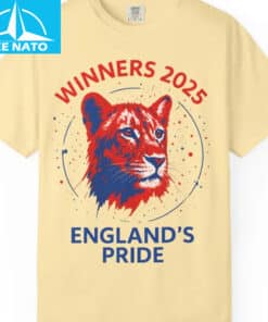 Lionesses 2025 Winners Englands Pride Shirt2