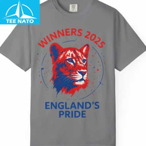 Lionesses 2025 Winners England's Pride Shirt - Image 4