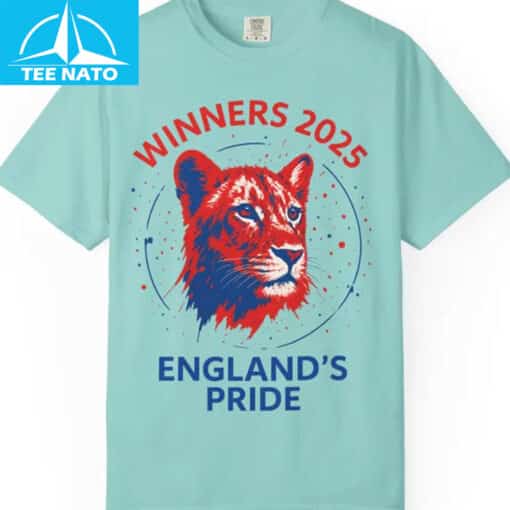Lionesses 2025 Winners England's Pride Shirt - Image 6