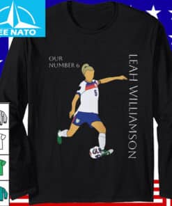 Lionesses Leah Williamson Our Number 6 Shirt1