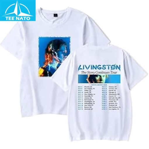 Livingston The Story Continues Tour T-Shirt - Image 3