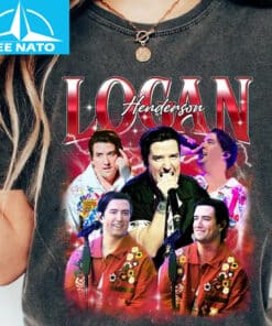 Logan Henderson Big Time Rush Vintage Style Singer Shirt1