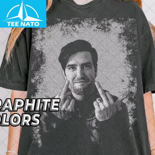 Logan Henderson Middle Finger Shirt - Image 3