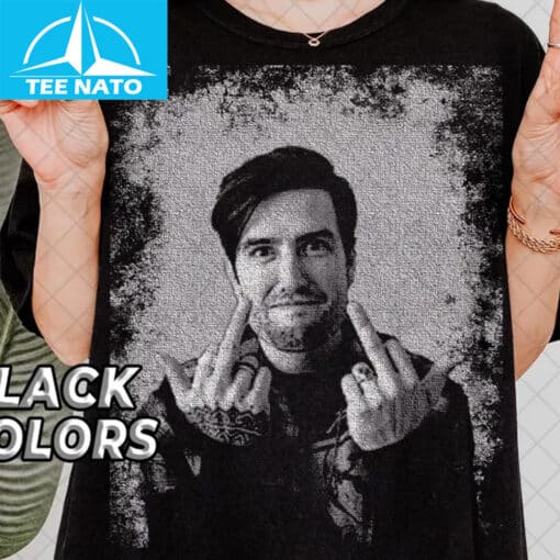 Logan Henderson Middle Finger Shirt - Image 2