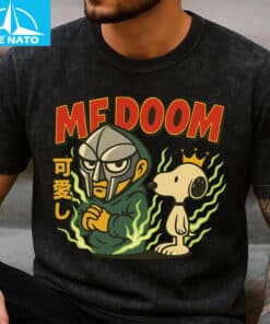 MF DOOM x Snoopy Cartoon Crossover Shirt2