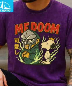 MF DOOM x Snoopy Cartoon Crossover Shirt4