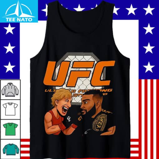 MMA Fight Pimblett vs Topuria Shirt - Image 5
