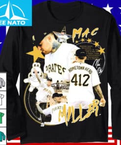 Mac Miller Pirates Hometown Hero 412 Graphic Shirt1