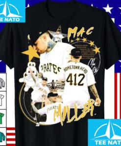 Mac Miller Pirates Hometown Hero 412 Graphic Shirt2
