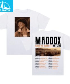 Maddox Batson Road To Indio 2025 Tour Shirt2