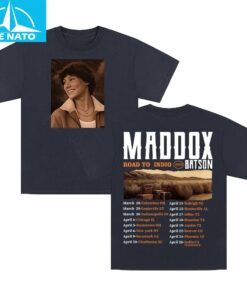 Maddox Batson Road To Indio 2025 Tour Shirt3