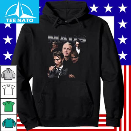 Mads Mikkelsen Actor Movie TV Show Collage Shirt - Image 5