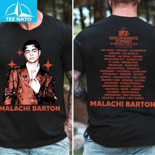 Malachi Barton Disney Tour 2025 Shirt - Image 5