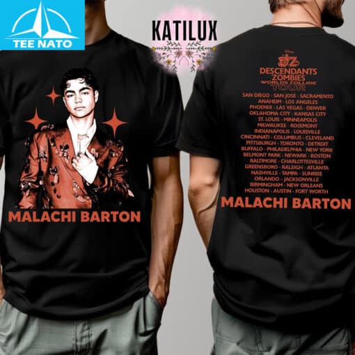 Malachi Barton Disney Tour 2025 Shirt - Image 4