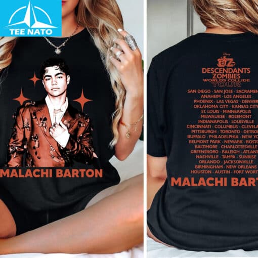 Malachi Barton Disney Tour 2025 Shirt - Image 3