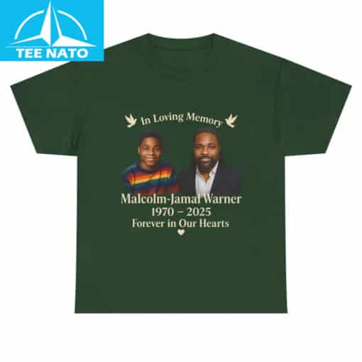 Malcolm Jamal Warner 1970-2025 Rest In Peace Shirt - Image 2