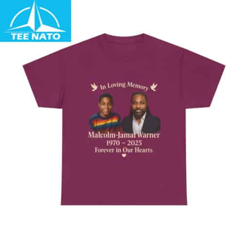 Malcolm Jamal Warner 1970-2025 Rest In Peace Shirt - Image 4
