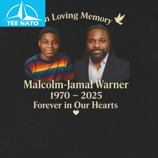 Malcolm Jamal Warner 1970-2025 Rest In Peace Shirt - Image 3