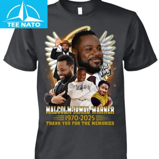 Malcolm-Jamal Warner 1970-2025 Thank You For The Memories Tribute Shirt