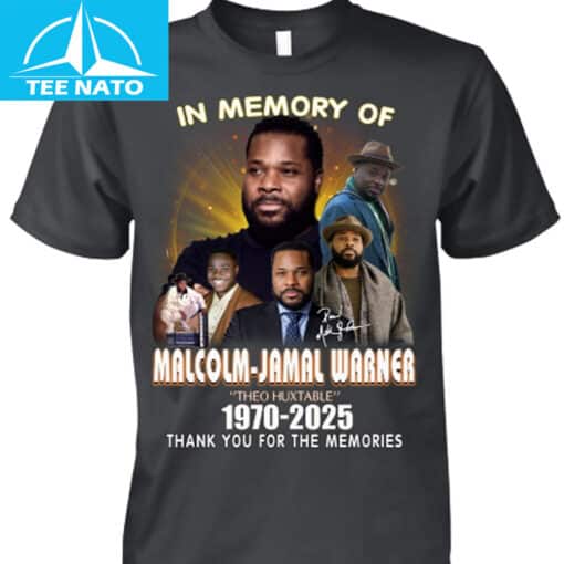 Malcolm-Jamal Warner Theo Huxtable In Memory 1970-2025 Shirt