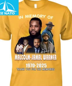 Malcolm Jamal Warner Theo Huxtable In Memory 1970 2025 Shirt2