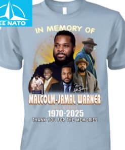 Malcolm Jamal Warner Theo Huxtable In Memory 1970 2025 Shirt3