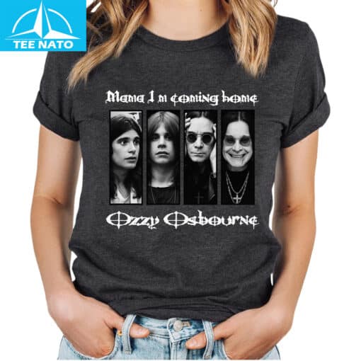 Mama I'm Coming Home Ozzy Osbourne Shirt - Image 3