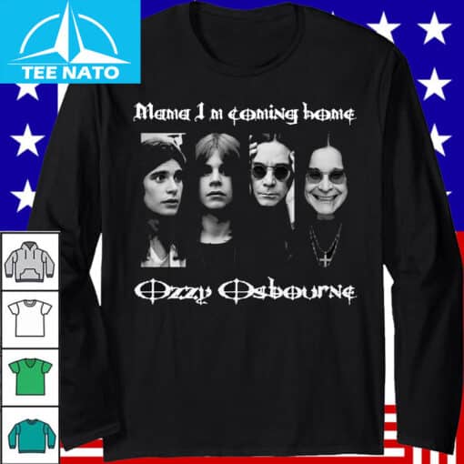 Mama I'm Coming Home Ozzy Osbourne Shirt - Image 4