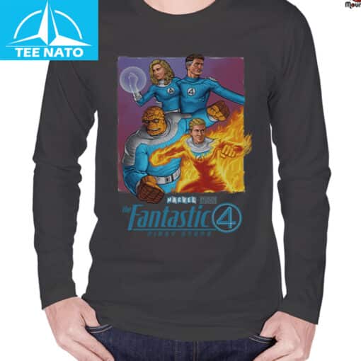 Marvel Fantastic Four First Steps Comic Book Shirt - Image 6