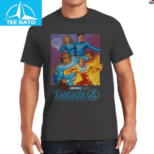Marvel Fantastic Four First Steps Comic Book Shirt - Image 2