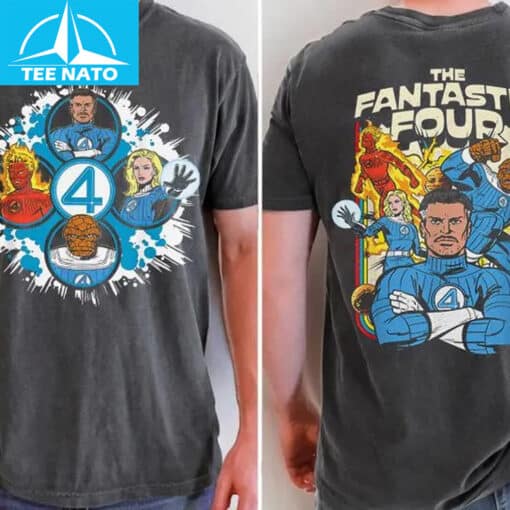 Marvel The Fantastic Four Comics Poster Shirt - Image 2