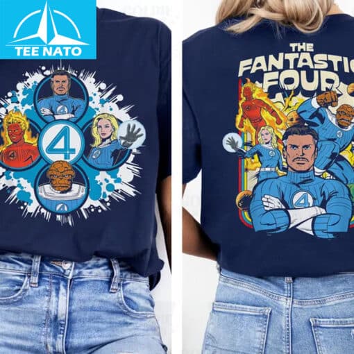 Marvel The Fantastic Four Comics Poster Shirt - Image 3