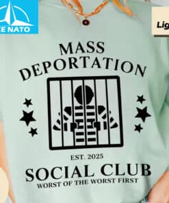 Mass Deportation Social Club Est 2025 Shirt2