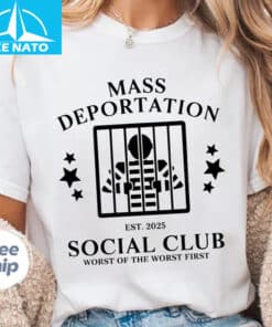 Mass Deportation Social Club Est 2025 Shirt3