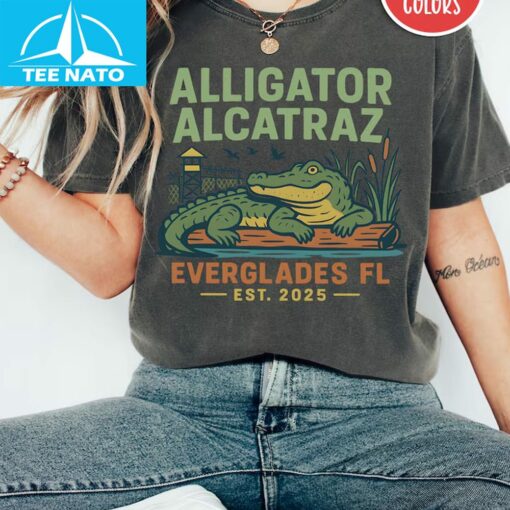 Meme Alligator Alcatraz Shirt - Image 3