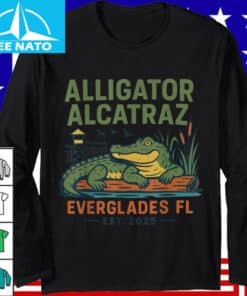 Meme Florida Everglades Men Women Funny Alligator Alcatraz Shirt1