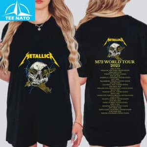 Metallica M72 2025 World Tour T-Shirt 14 Metallica M72 2025 World Tour T Shirt