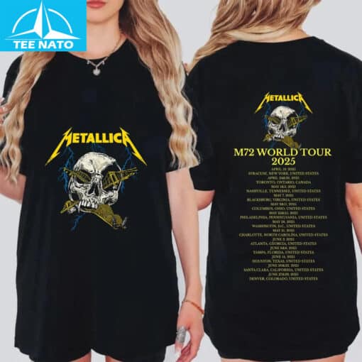 Metallica M72 2025 World Tour T-Shirt
