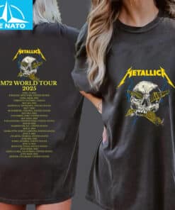 Metallica M72 2025 World Tour T Shirt2
