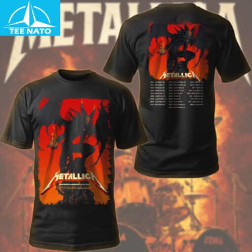 Metallica M72 Tour 2025 Shirt - Image 3