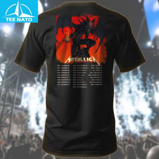 Metallica M72 Tour 2025 Shirt - Image 5