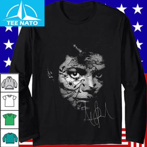 Michael Jackson Dangerous Album Cover Graphic Shirt - Image 3