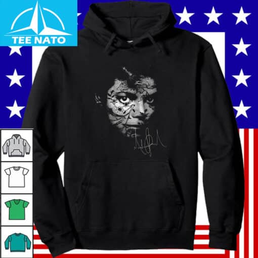 Michael Jackson Dangerous Album Cover Graphic Shirt - Image 4