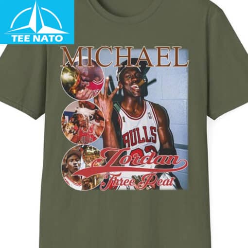 Michael Jordan Basketball Sports Shirt - Image 3