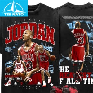 Michael Jordan The Best Of All Time Chicago Bulls Basketball Shirt