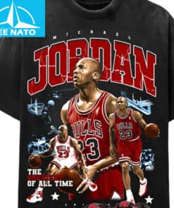 Michael Jordan The Best Of All Time Chicago Bulls Basketball Shirt1