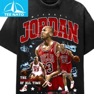 Michael Jordan The Best Of All Time Chicago Bulls Basketball Shirt1