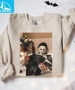 Michael Myers Holding Book Halloween Shirt4
