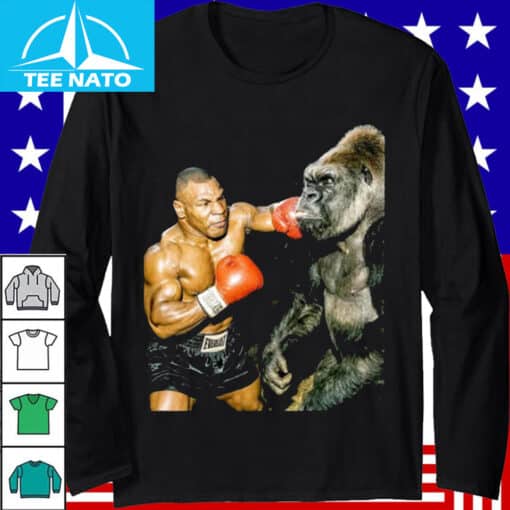 Mike Tyson Punching Gorilla Shirt - Image 4